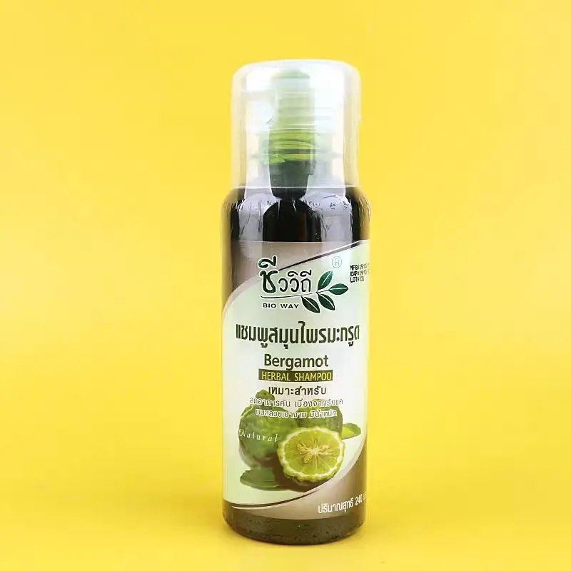 

Тайский травяной шампунь BIO WAY Bergamot 240 мл, против выпадения волос и стимулирования роста