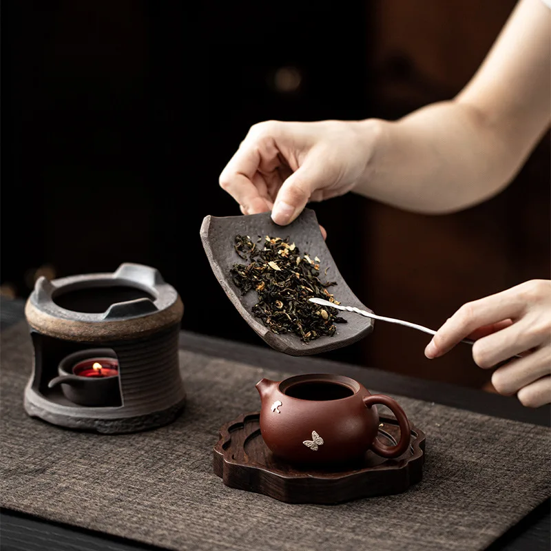 Artisan Japanese Ceramic Aroma Diffuser Wall Mounted Wax Warmer & Incense Burner for Sage,Cedar,Creates Cozy Fireplace Ambiance