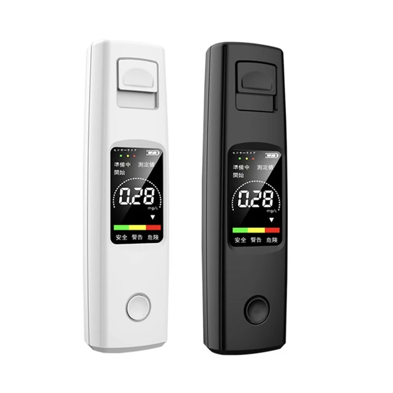 

Promotion! Alcohol Tester Professional High Sensitivity Breathalyzer Non-Contact Alcoholometer Rechargeable Portable Breathalyze