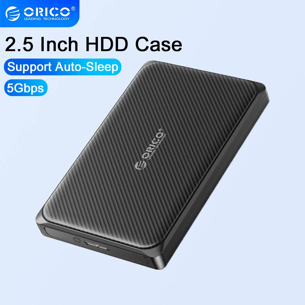 ORICO HDD Case 2.5 Inch Hard Drive Enclosure SATA to USB3.0 External HDD Case 5Gbps for 2.5" SSD Disk HDD Box External Enclosure
