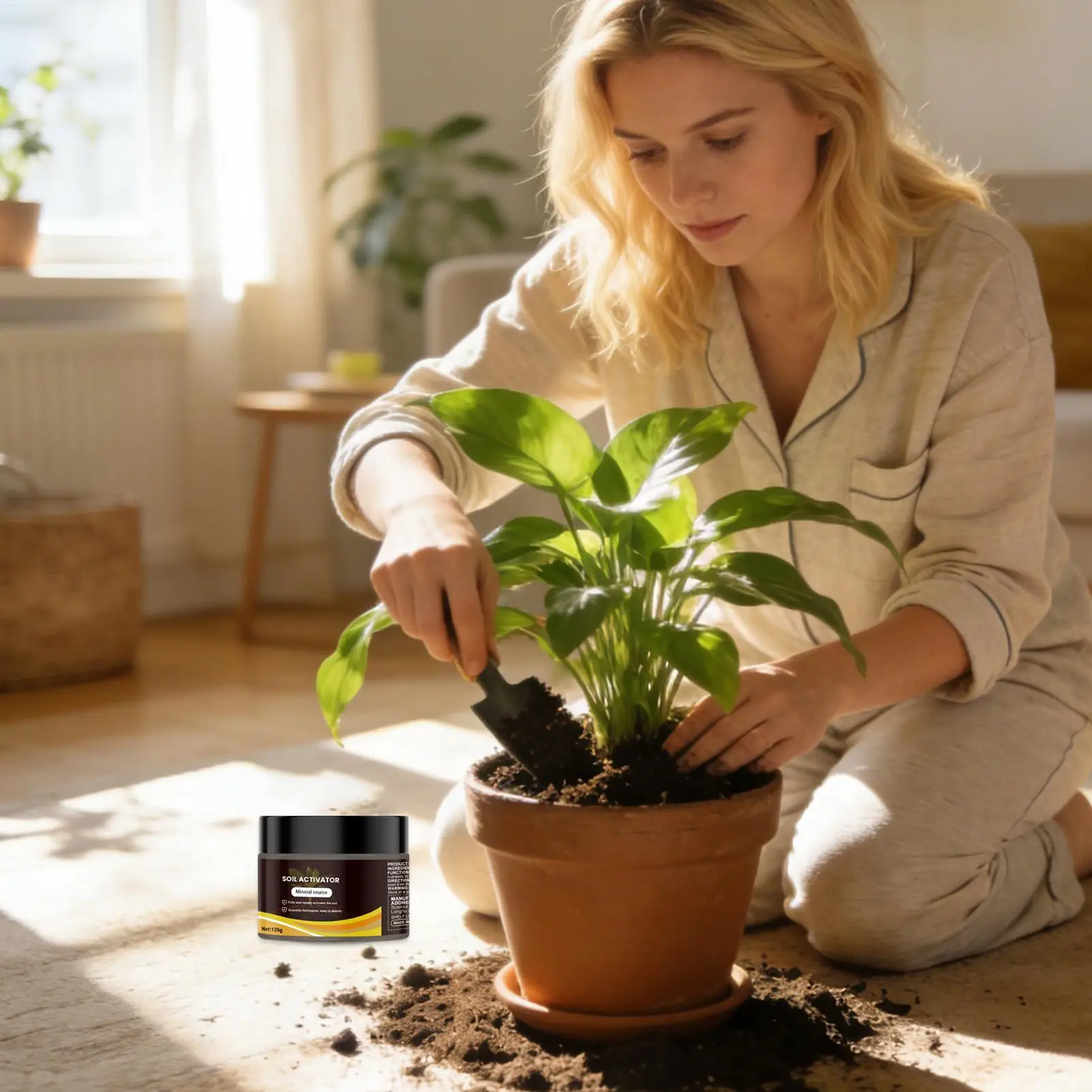 Soil Activator Promoting Growth Increasing Soil Fertility Improve Soil Structure Enhance Resistance Soil Loosening Agent