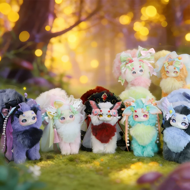 

Tutulong Gloomy Grove Series 5th Generation Plush Blind Box Lovely Tutulong Anime Figurine Surprised Bag Collectible Decor Gifts