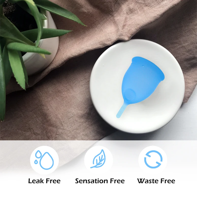 Lady silicone menstrual cup XS leak-proof vaginal menstruation disk Women personal health care product period collector