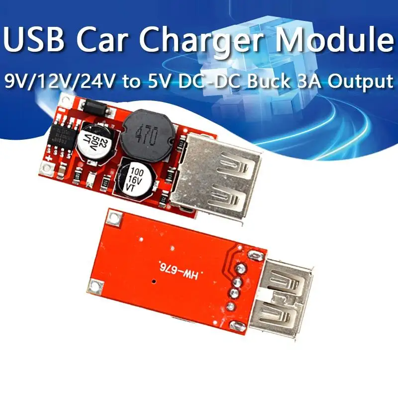 Durable Dual USB Solar Controller Charger 6V-40V Input Compact Design Car Charger Solar Pwer Supply Module For Mobile Devices