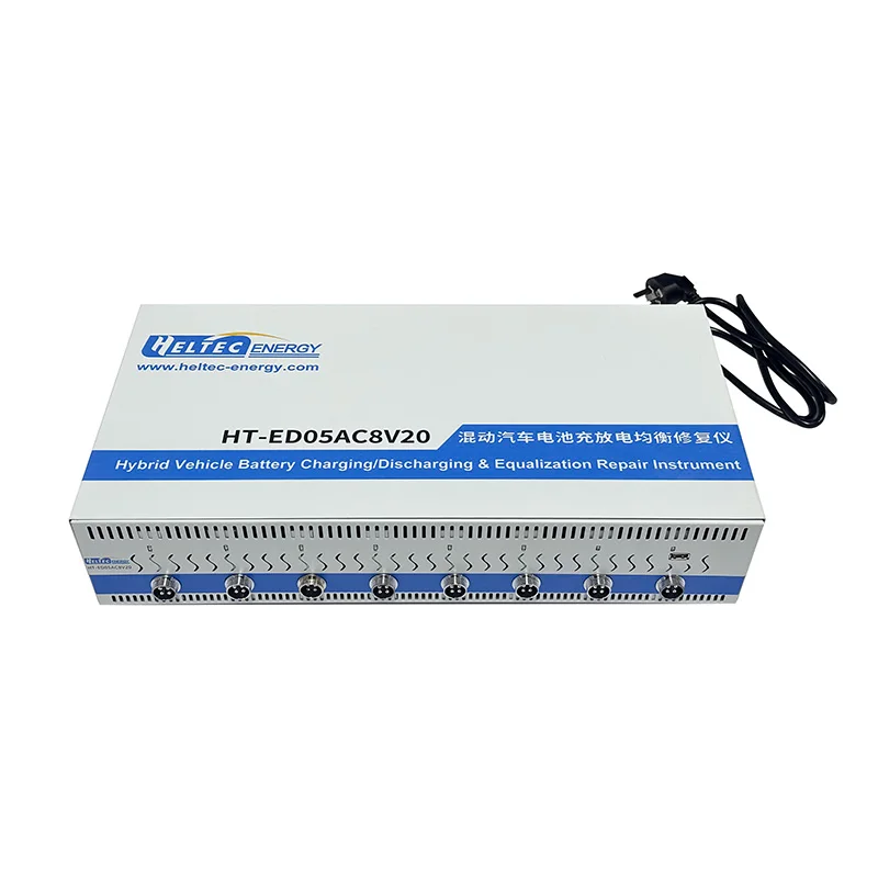 

For Hybrid Vehicle Battery 8 Channel 5A Charge- Discharge Equalization Repair Instrument NiMh Battery Capacity Tester Support PC