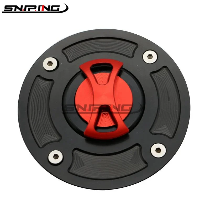 

For TL1000S TL1000R SV650 GSF1200 Bandit GS600F GSX600F GS500 aluminum Motorcycle modification keyless fuel tank cover