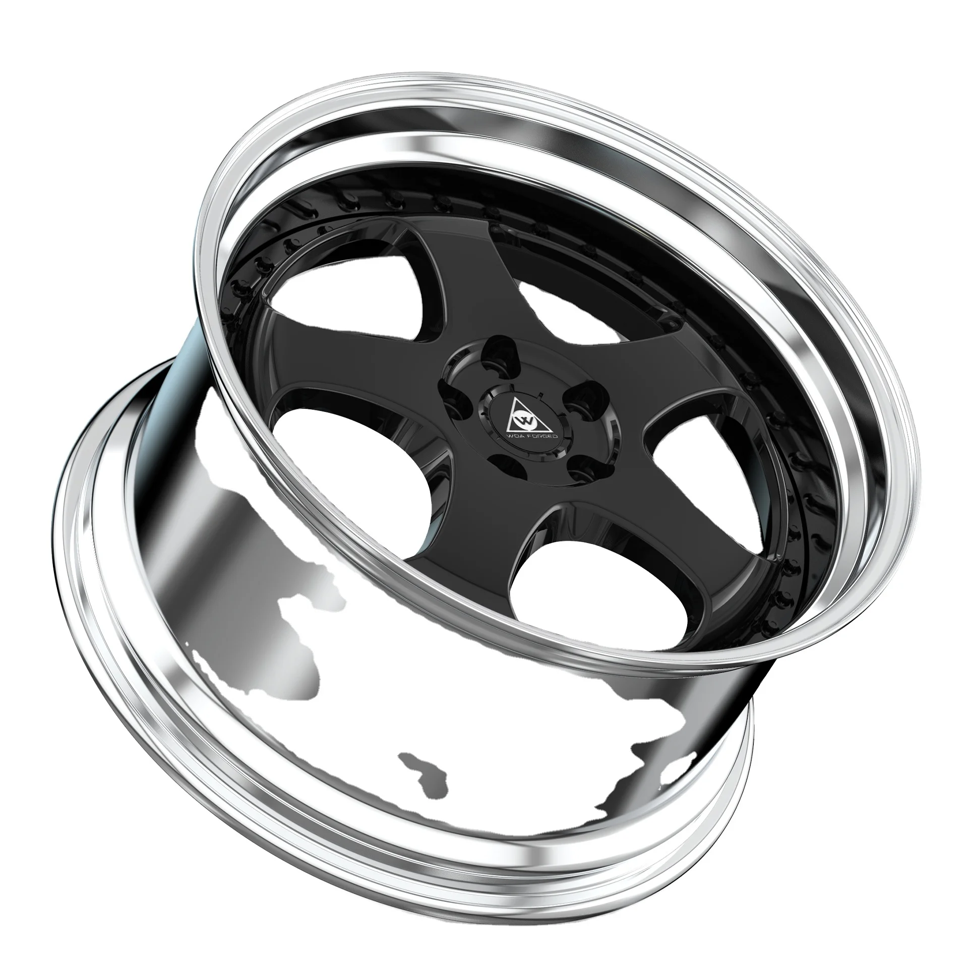 

Racing Rim Forged Wheels Rines for Deep Dish Aluminum Alloy 18 19 20 21 22 Inch 5x112 5x114.3 5x120 Passenger Car 2-pcs