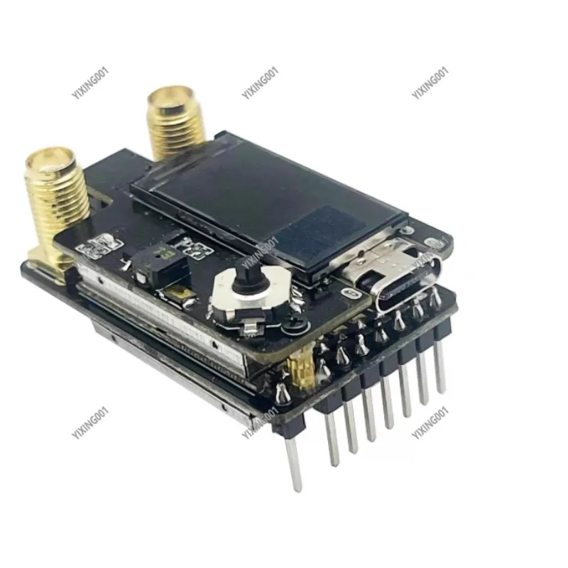 3W TX RX Analog Module: 4.9G/5.8G/6.1G with Dual Antenna, Compatible with Fatshark,  V1/V2, Skyzone 04L/04X FPV Goggles