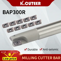 BAP300R milling cutter bar 120-250mm 1T/2T/3T milling tool holder 10pcs APMT1135 carbide insert lathe parts tool