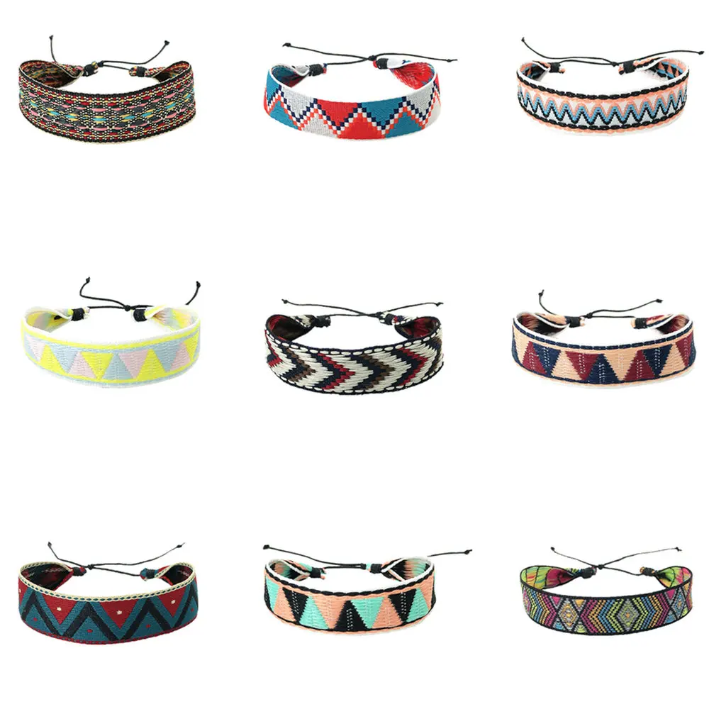 Nepal Bohemian Colorful Weave Rope Friendship Bracelets For Woman Men Girl Charm Man's Bracelet & Bangles Ethnic Jewelry Gift