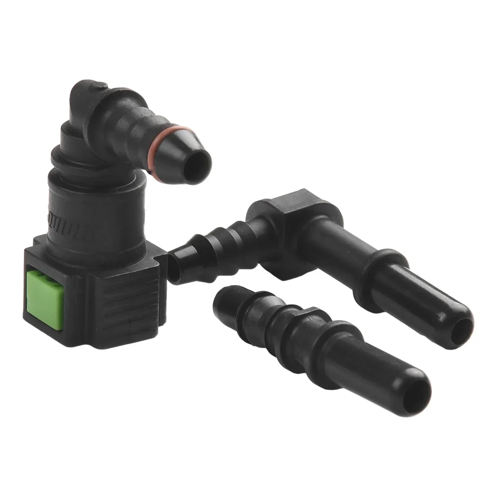 Car Fuel Line Coupler Hose Quick Connect 7.89mm ID6 Nylon Oil Line Pipe Coupler Quick Release Connector Adapter Set