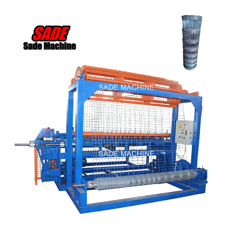 Cattle Mesh Making Machine Cheap Grassland Fence Net Weaving Machine China Supplier New Used Condition Construction