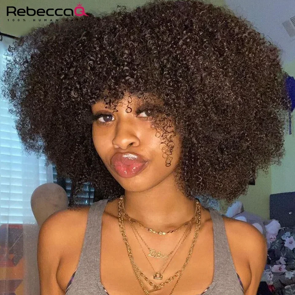 afro-kinky-curly-human-hair-wigs-with-bangs-wear-to-go-glueless-wig-250-density-remy-brazilian-short-curly-bangs-wig-human-hair