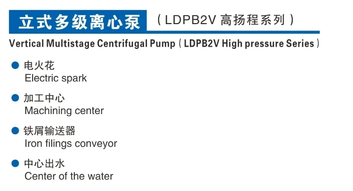 Luikar Rocoi Luokai Water Pump Vertical Multistage Oil Pump LDPB2V-15-TP-15 Machine Tool Oil Pump