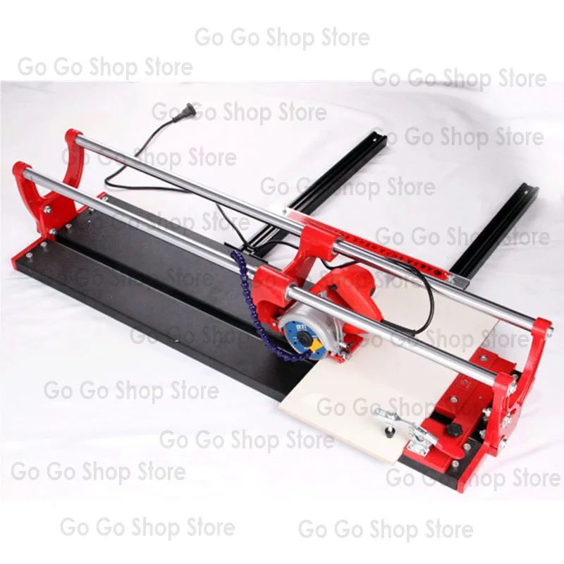Multifunctional Desktop 45 Degree Chamfering Machine 220V 1500W Electric Hand Push Cutter for Stone Tile 800 M