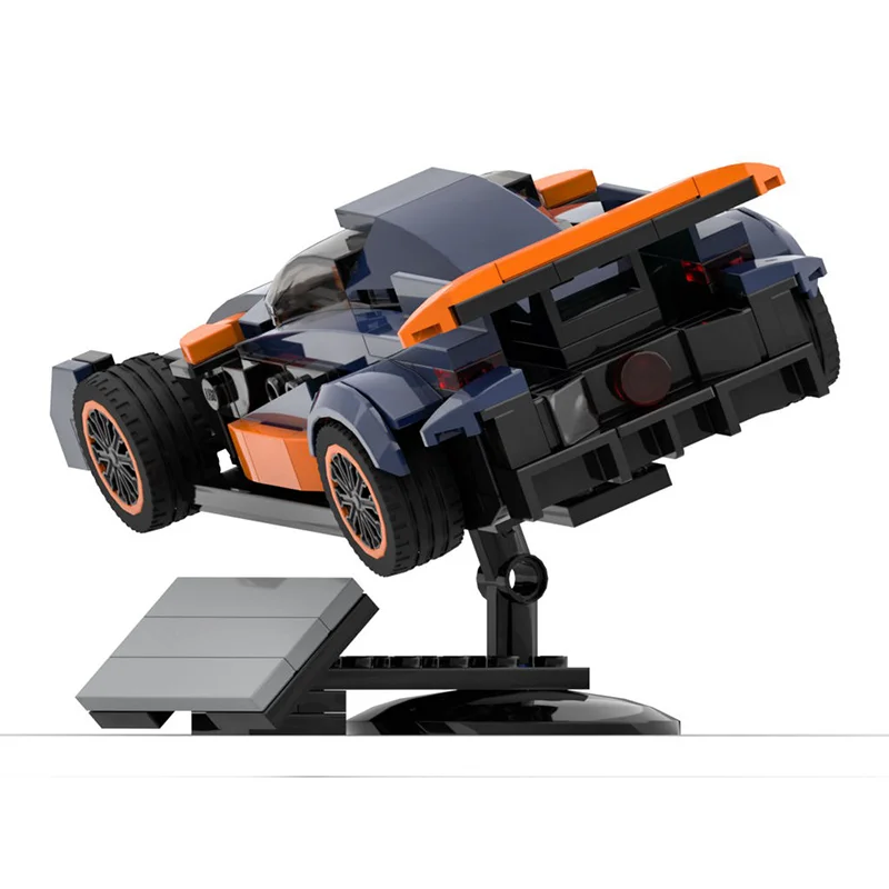

Новинка, 20 шт., гоночный автомобиль Speed Champion, стенд, модель DIY, креативная подставка, совместимые игрушки, детские строительные блоки на день рождения