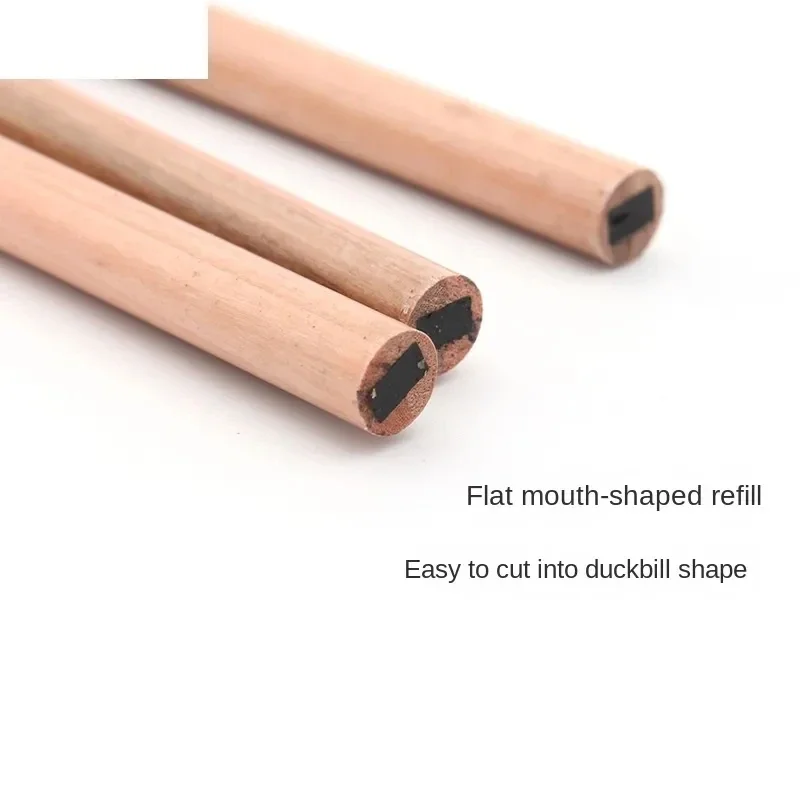 1pc Flat Headed Wooden Waterproof Eyebrow Pencil Art Tint Cosmetic Microblading Permanent Long Lasting Makeup Brow Pen Enhancers