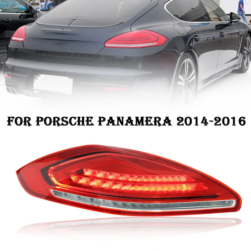 

Для Porsche Panamera 970 светодиодный задний фонарь 2010 2011 2012 2013, задние фонари, стоп-сигнал, указатель поворота, задние фонари в сборе Plug And Play