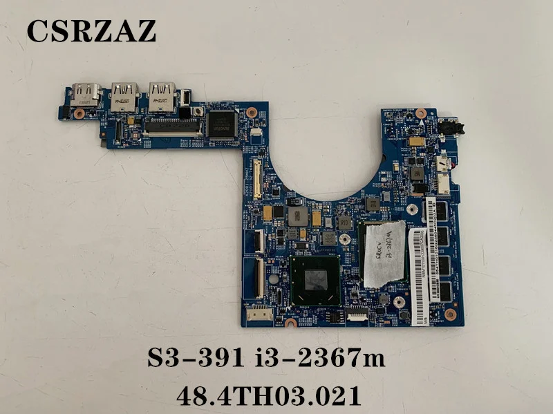 

Mainboard For Acer aspire S3-391 with i3-2367M Laptop motherboard 48.4TH03.021 12201-2 100% Test work