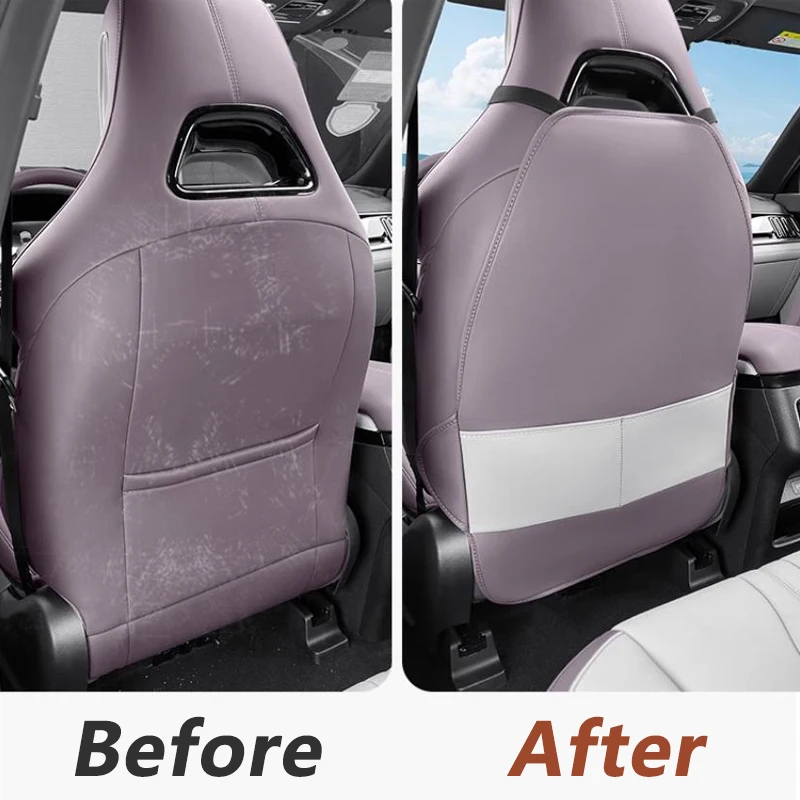 For BYD Sealion 6 Seal U Song Plus DM-i 2023-2024 Car Seat Anti Kick Cover Seat Back Protective Pads