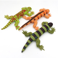 Cat Interactive Toy bite resistant Simulation Lizard Catnip Plush Doll With Sound Paper Stuffed Chew Toy For Kitten Cats Gifts