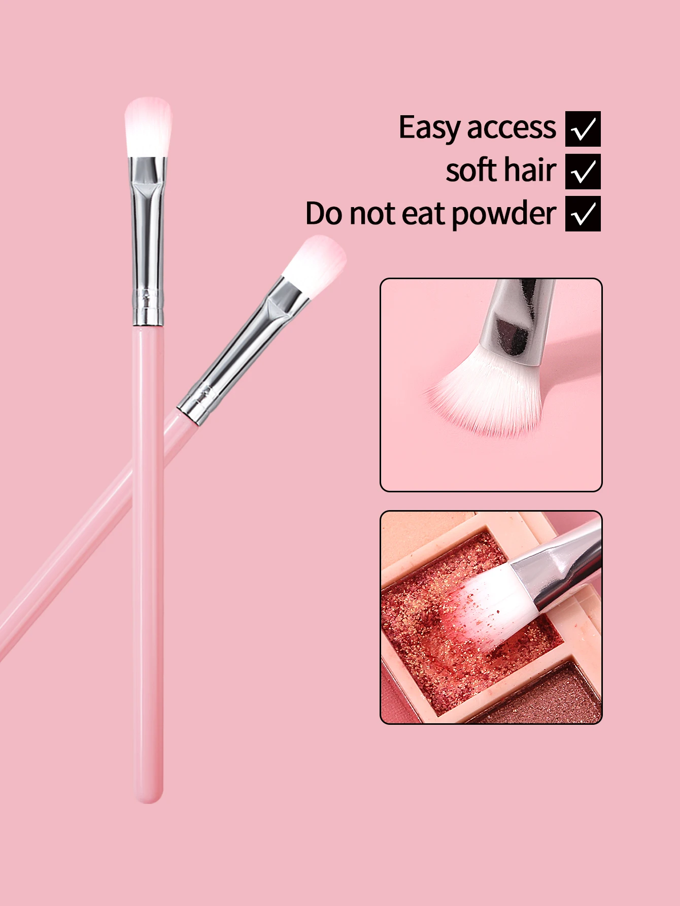 12 ชิ้นสีชมพูเงิน Ultra - บาง Lip Line คอนซีลเลอร์คิ้วแปรงรายละเอียดคอนซีลเลอร์เครื่องมือแต่งหน้า Lip Brow Contour แปรงสาย