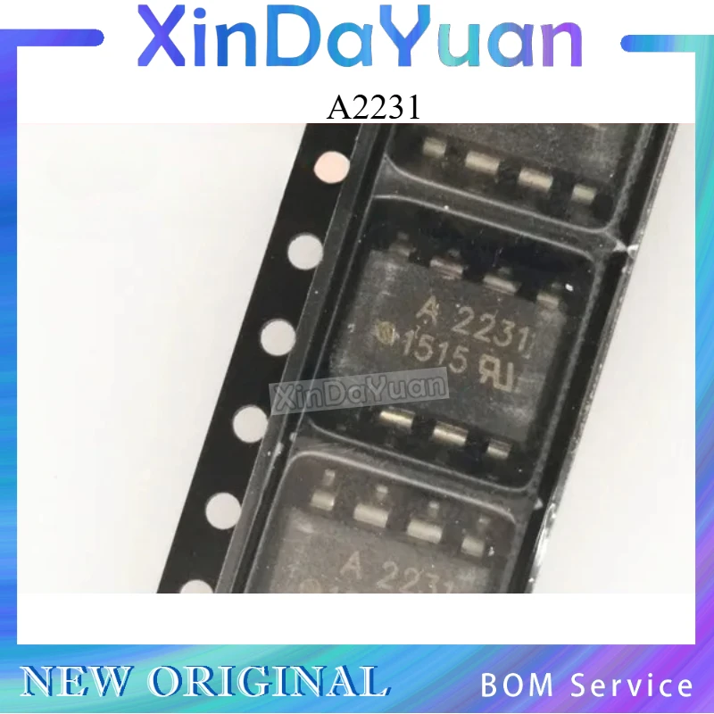 5 قطعة A2231 HCPL-2231 HCPL2231 SOP-8