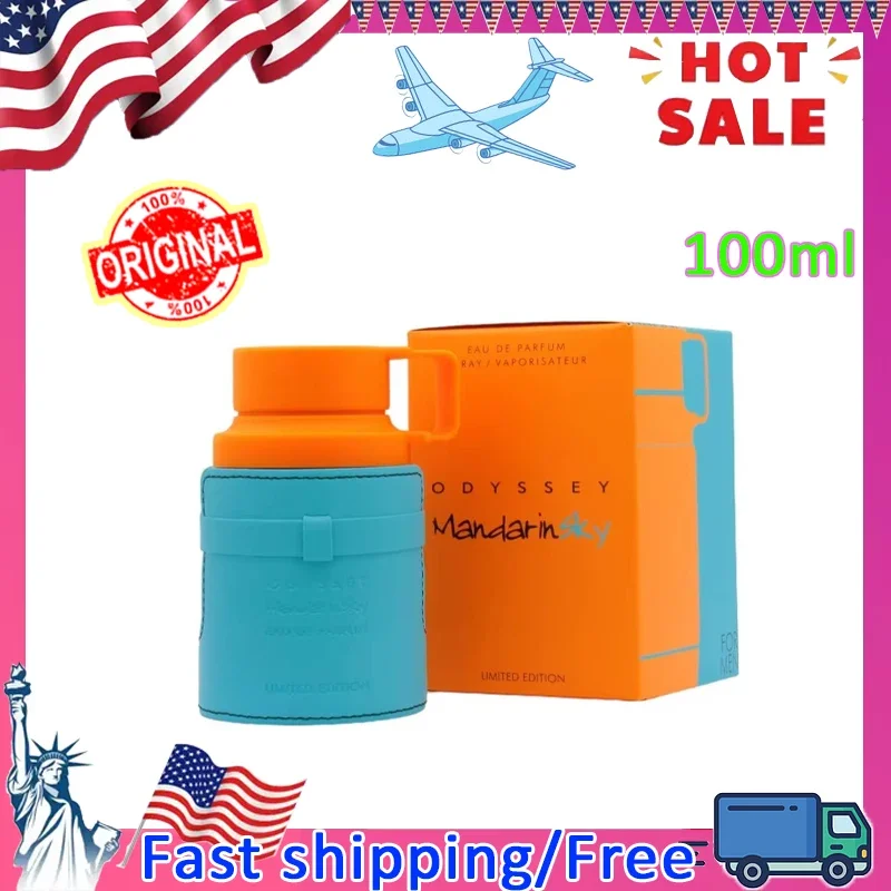 

100 мл оригинальный аромат Мандарин Небо для мужчин EDP 3,4 унции ограниченная серия арабский парфюмерный спрей аромат идеальный подарок на день рождения