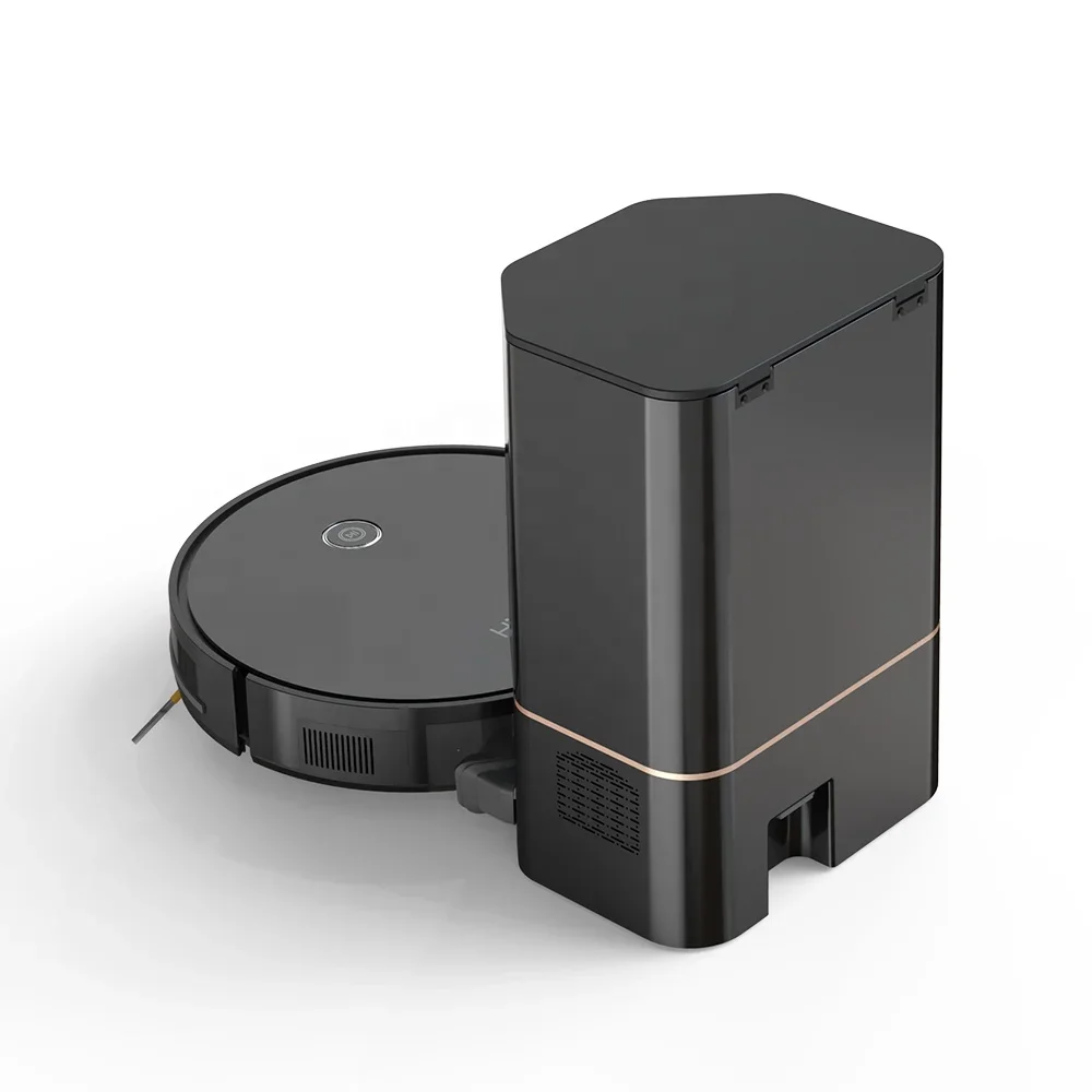 M8 cubo de basura autovaciable, Robot aspirador de limpieza multifuncional, barrido inteligente, seco y húmedo, con función de fregado