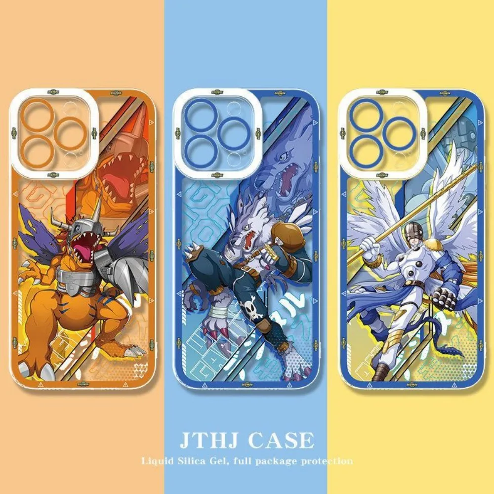 НОВЫЙ Чехол для телефона Samsung S26 S25 S24 S23 S22 S21 S20 FE Note20 Note10 Plus Ultra Lite Edge 5G Soft DigimonS MetalGreymonS Art
