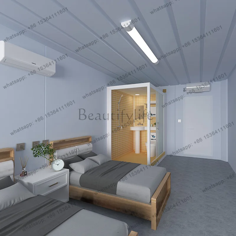 Integral bathroom Simple bathroom Bath bathroom Tempered glass  Partition bath room Shower room