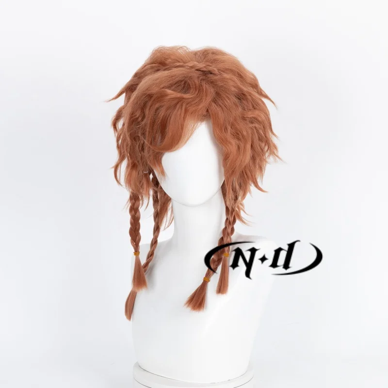 ND Archer Cosplay Pruiken Haarstukje ID V Game Cosplay Haar Pruiken voor Comic Con Coser Kostuum Themafeest Hittebestendig Synthetisch