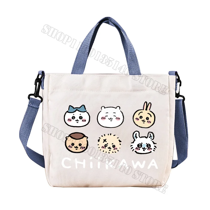 Chiikawaes Umhängetasche mit Anime-Charakter-Aufdruck, Kawaii Tragbare Große Kapazität Schreibwaren-Aufbewahrungstasche, Geschenke im Trend – Detail 4