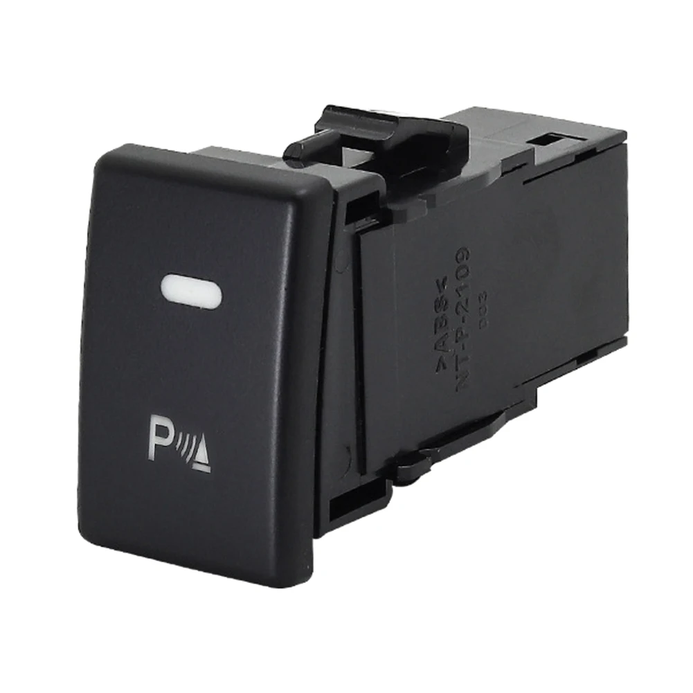 Interruptor de botón pulsador del Sensor de estacionamiento con indicador de fondo LED con cable apto para Holden Colorado Isuzu MU-X D-MAX v-cross 12V