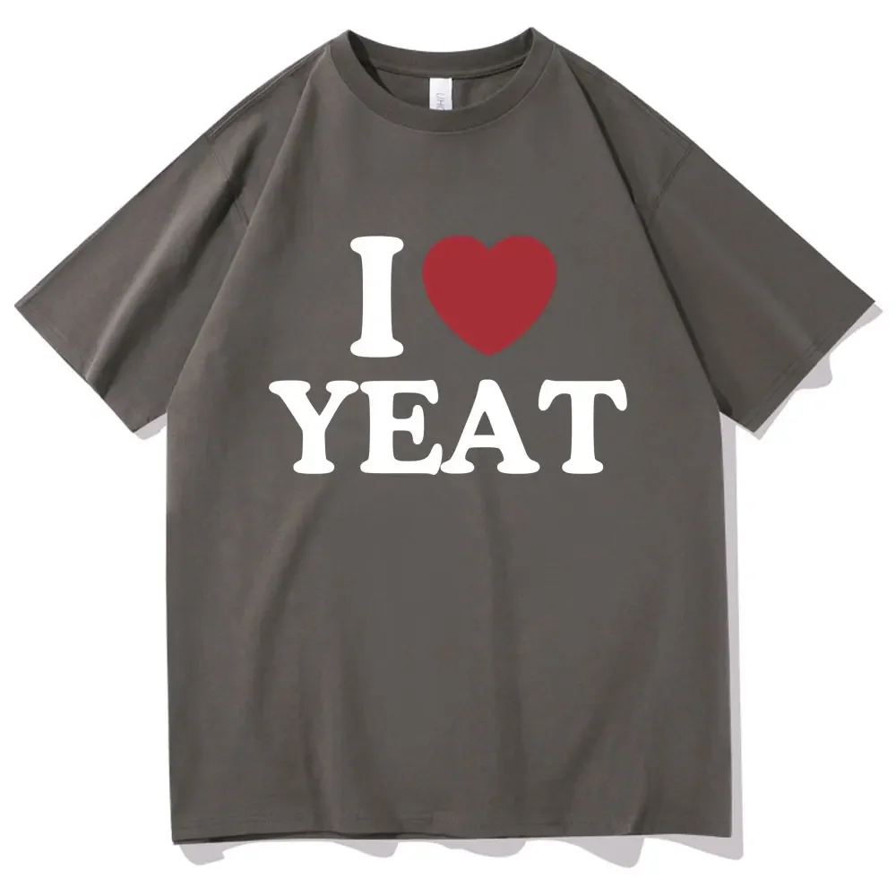 أنا أحب Yeat طباعة الرسم تي شيرت ، الراب مضحك ، ميمي تي شيرت ، قصيرة الأكمام ، عارضة المتضخم شيرت للرجال والنساء ، الهيب هوب قمم ، الصيف