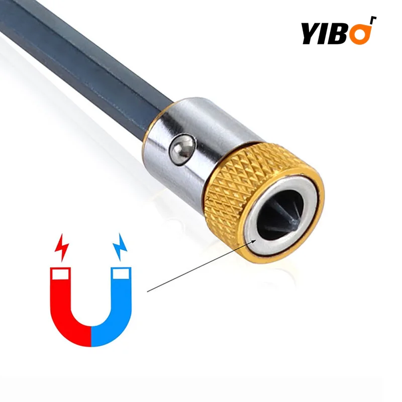 

Ring Screwdriver Bits Anti-corrosion Universal Magnetic Ring Alloy Magnetic Ring Magnetizer Drill Bit