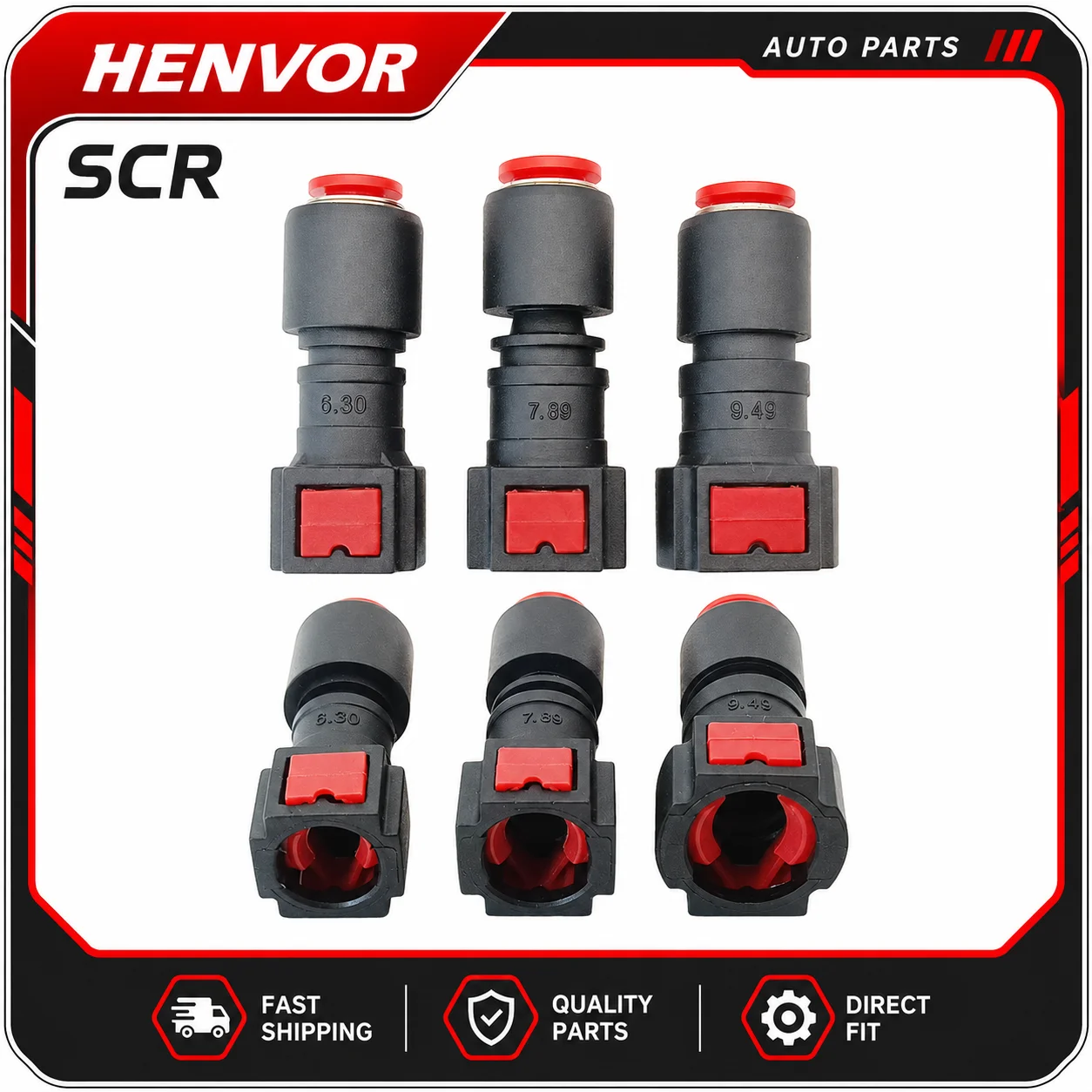 SCR Urea Line Quick Connector AdBlue DEF Pump Injection Nozzle Hose Pipe Coupling Fitting