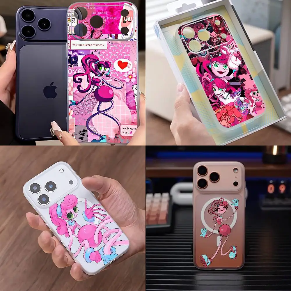 

M-Mommy L-Long L-Legs Phone Case For iPhone 11,16,15,14,13,17,12,Plus,E,Air,Mini,Pro,Max Wireless Charge Magnetic Cover