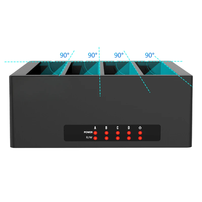 Hard Disk Cabinet Serial Port Desktop USB 3.0 Four Bay Hard Disk Base Hard Disk Box Sata Four Bay