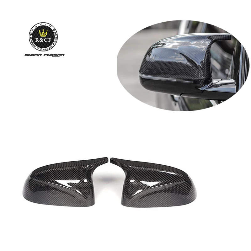 M Style Carbon Fiber Mirror Cover Replacement For New X3 X4 X5 X6 G02 G05 2019+