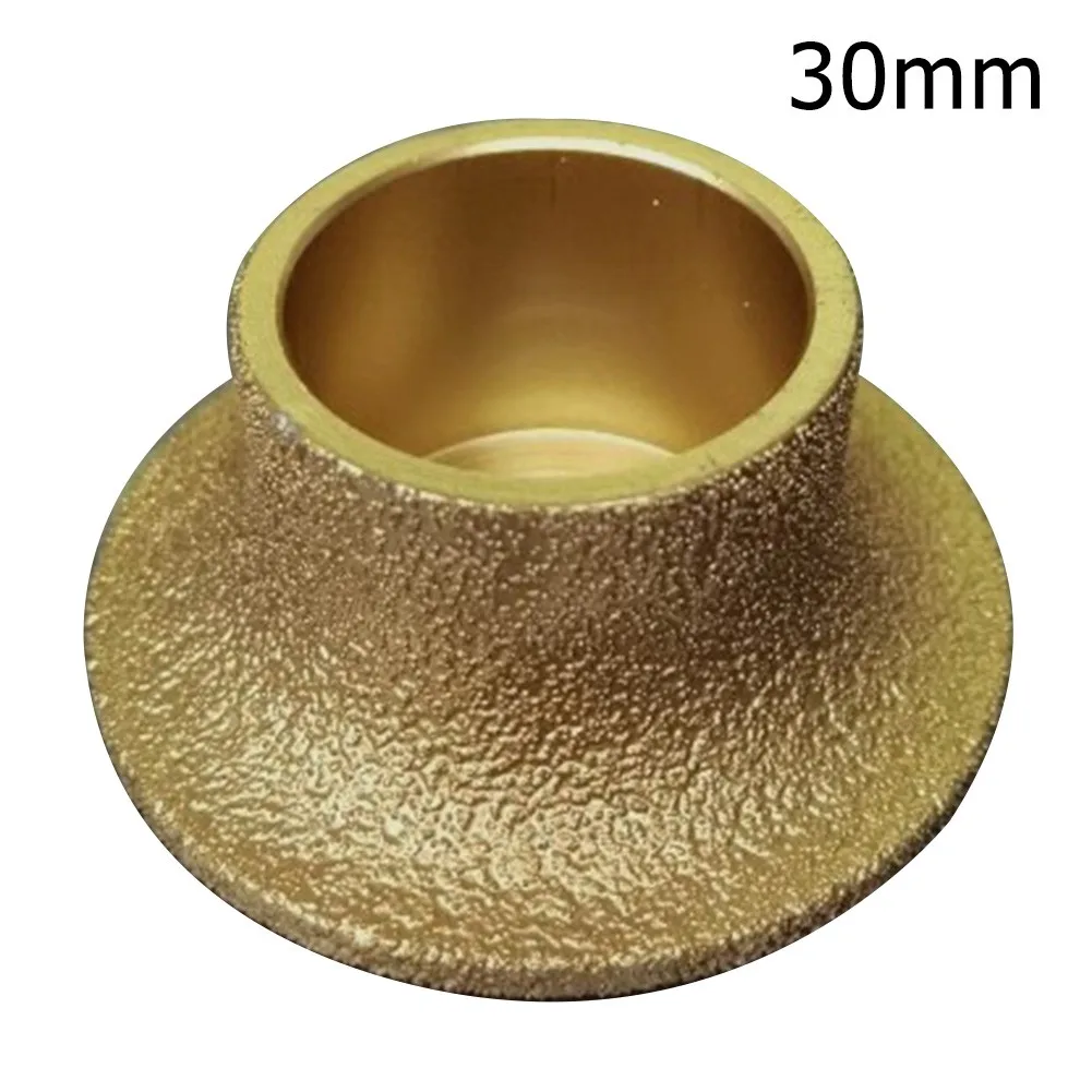 Dry Vacuum Brazed Diamond Grinding Wheel Edge Profile Sanding Disc Marble Granite Ceramic Glass Grinding Wheel