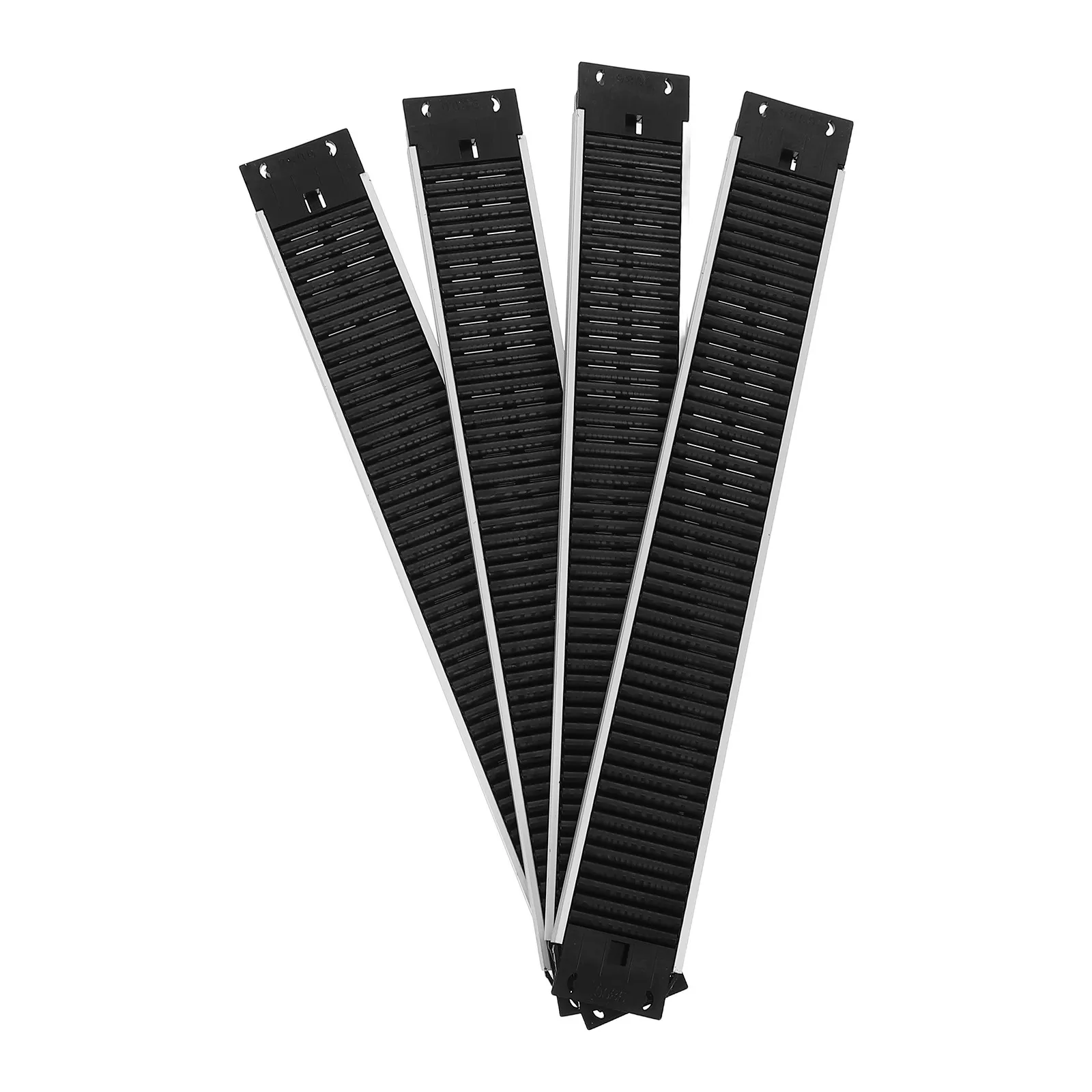 4Pcs Automatic Pusher Can Slide for Drinks Plastic Beverage Shelf Glide Fridge Soda Can Organizer Space Saving Display Rack