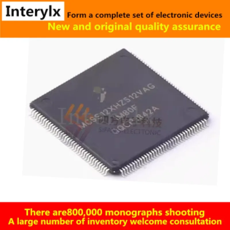 1Pcs/Lot MC9S12XHZ512VAG MC9S12XHZ512 1M80F144 pin automotive computer chip