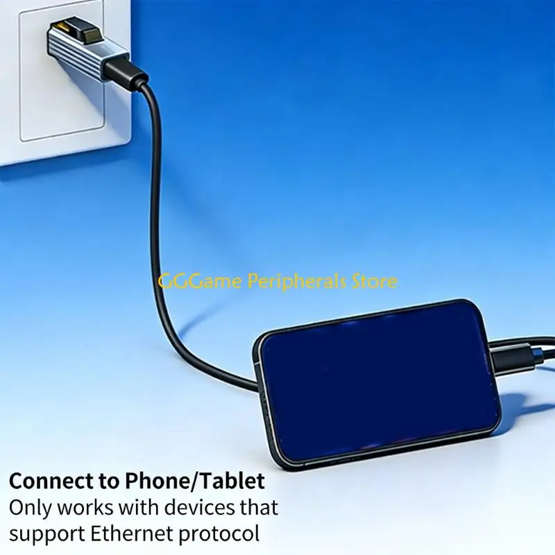 

Адаптеры Gigabit Ethernet U55B USB C с разъемом RJ45 поддерживают быструю передачу данных со скоростью 1000 Мбит/с