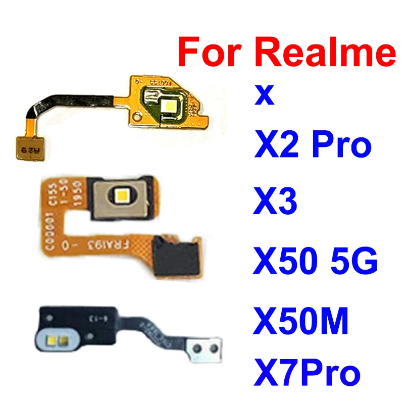 

Для OPPO Realme X X2 X7 Pro X3 X50 X50M 5G фонарик гибкий кабель задняя камера вспышка датчик приближения гибкая лента ремонт