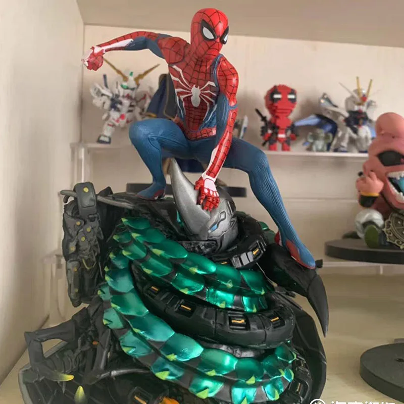 figurine-the-avengers-iron-spider-man-statue-d'action-en-pvc-modele-de-jeux-ps4-collection-de-beurres-ornements-de-jouets-cadeau-nouvelle-collection