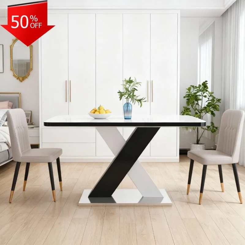 

Island Dining Table Desk Home Furniture One Action Table Coffee Tables Pliante Room Kitchen Dinner Removable Stand Mid-century