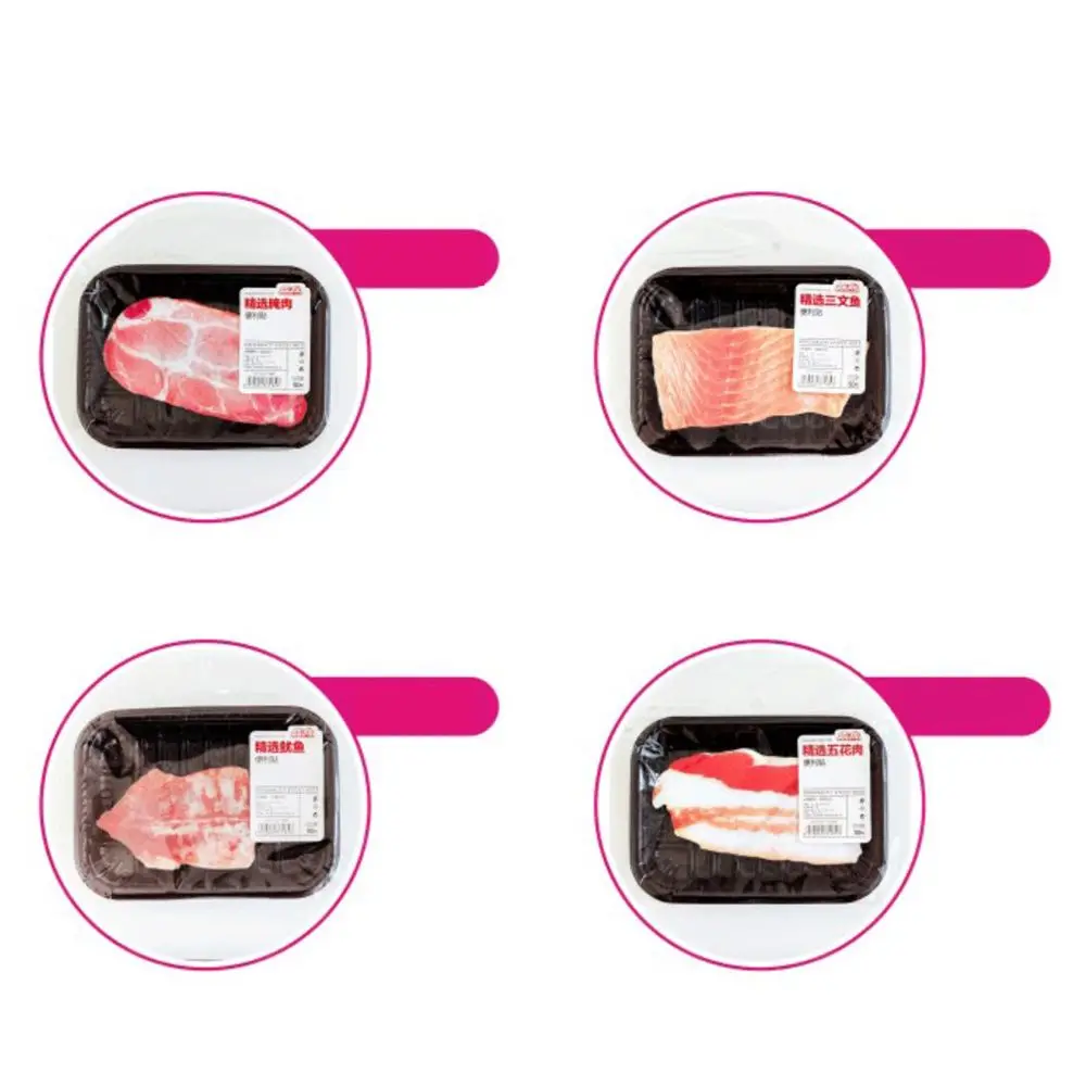 Style Students Gift Notepad Child School Stationery Supplies Simulation Fish Meat Sticky Notes Self-Adhesive Pads Memo Pad