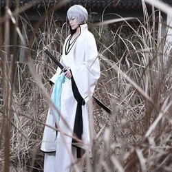 Ichimaru Gin Cosplay Bleach Thousand-Year Blood War Cosplay Costumes Wig Sets