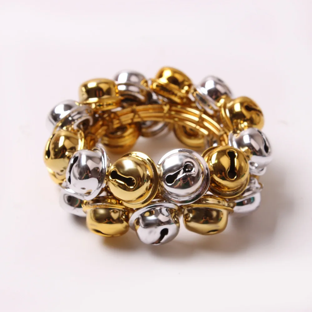 4PCS Christmas Metal New Colorful Bells Napkin Ring Table Setting Dining Kitchen Party Table Decor Napkin Buckle